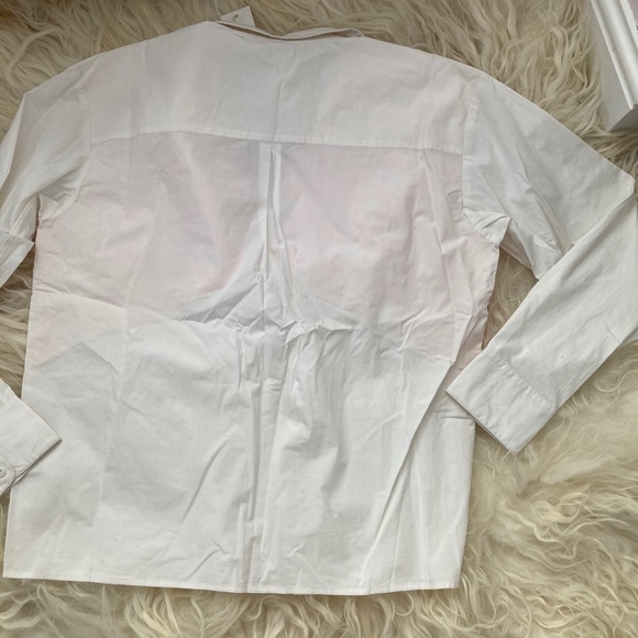 TANYA TAYLOR Embroidered Button-Up Top - Picture 14 of 14